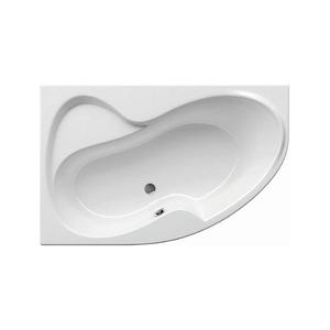 Cadă de colț ROSA 160 x 105 cm, acrilic, alb — Ravak CM21000000 imagine