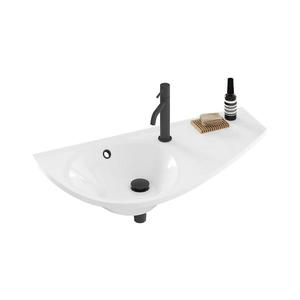 Ravak XJ1P1100000 - Lavoar suspendat AVOCADO 85x45 cm marmură turnată/alb imagine