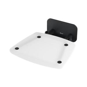 Ravak B8F0000060 - Scaun de duș pliabil OVO, negru imagine