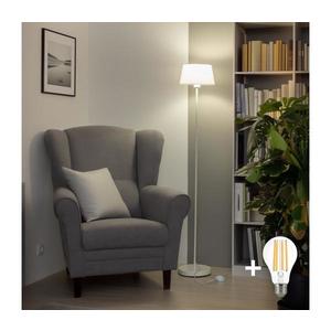 Brilagi - Lampadar LED CERIA 1xE27/40W/230V Ø 25 cm, alb imagine