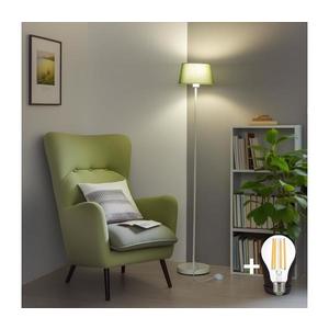 Brilagi - Lampă de podea LED CERIA 1xE27/40W/230V Ø 25 cm verde/alb imagine