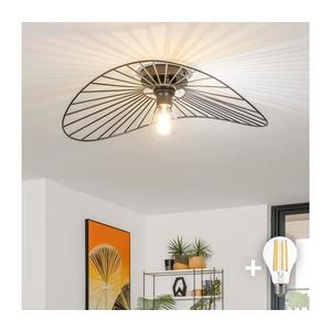 Brilagi - Lustră LED aplicată CERIA WIRE, 1xE27/40W/230V, 40x56 cm, neagră imagine