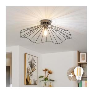 Brilagi - Lustră LED montată pe tavan CERIA WIRE 1xE27/40W/230V diam. 60 cm negru imagine