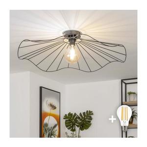 Brilagi - Lustră LED montată pe tavan CERIA WIRE 1xE27/40W/230V Ø 80 cm negru imagine