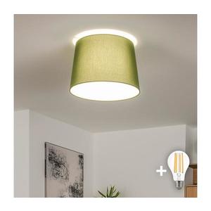 Brilagi - Plafonieră LED aplicată CERIA 1xE27/40W/230V, Ø 30 cm, verde imagine
