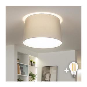 Brilagi - Plafonieră LED aplicată CERIA, 1x E27, 40 W, 230 V, Ø45 cm, gri imagine
