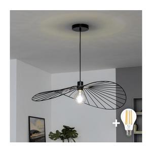 Brilagi - Pendul LED pe cablu CERIA WIRE, 1xE27/40W/230V, 60x80 cm, negru imagine