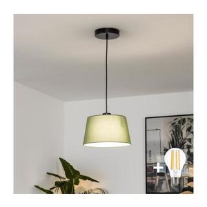 Brilagi - Lustră LED cu cablu CERIA 1xE27/40W/230V Ø25 cm verde imagine