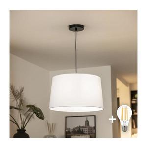 Brilagi - Lustră LED CERIA, pendul pe cablu, 1xE27/40W/230V, Ø 45 cm, albă imagine
