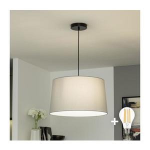 Brilagi - Lustră LED pe cablu CERIA 1xE27/40W/230V Ø 45 cm gri imagine