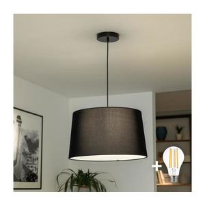 Brilagi - Lustră LED suspendată pe cablu CERIA 1xE27/40W/230V Ø 45 cm neagră imagine