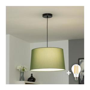 Brilagi - Lustră LED suspendată pe cablu CERIA, 1xE27/40W/230V, Ø 45 cm, verde imagine