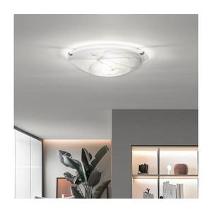 Redo 05-393 - Plafonieră VIRGINIA 2xE27/42W/230V Ø 40 cm gri imagine