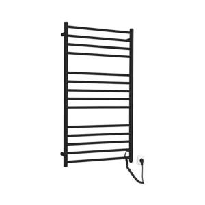 Sapho - Uscător electric pentru prosoape REDONDO 130W/230V 63x116 cm negru mat imagine