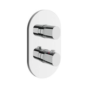 Ravak X070455 - Baterie termostatată pentru duș pentru montaj încastrat CHROME, crom lucios imagine