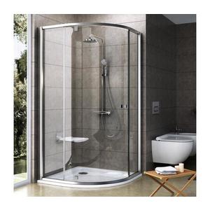 Ravak 37677U00Z1 - Cabină de duș PIVOT, cu trei elemente, în formă de sfert de cerc, 90x90 cm, satinat imagine