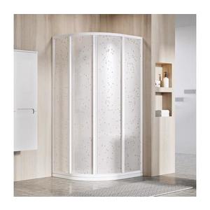 Ravak 3117O10211 - Cabină de duș SUPERNOVA, cu 4 elemente, în formă de sfert de cerc, 90x90 cm, albă imagine