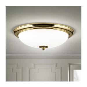 Orion - Lampă de tavan EMPIRA, 3xE27/40W/230V, Ø 48 cm, aurie imagine