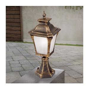 Orion - Lampă de exterior AIKO, 1xE27/60W/230V, 59 cm, IP23, bronz/patină imagine