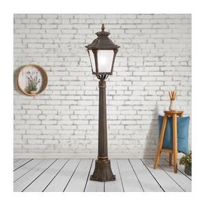 Orion - Lampă de exterior AIKO 1xE27/60W/230V 115 cm IP23 bronz/patină imagine