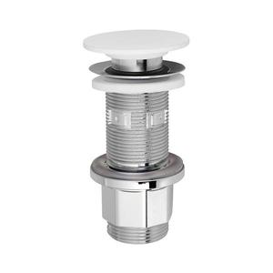 Silfra - l de scurgere pentru lavoar, diametru 6, 7 cm, alb/crom lucios imagine