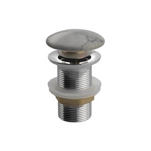 Sapho - l de scurgere Click-Clack DALMA pentru lavoar, Ø 6, 7 cm, gri imagine