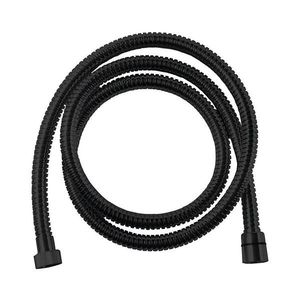 Sapho - Furtun de duș POWERFLEX 150 cm negru mat imagine