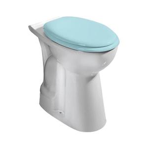 Creavit - Vas WC combinat fără bariere, evacuare pe pardoseală, ceramică, alb imagine
