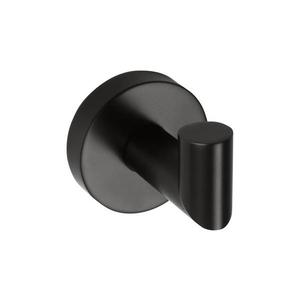 Sapho - Cârlig de perete X-ROUND 5, 5x6, 5 cm negru imagine