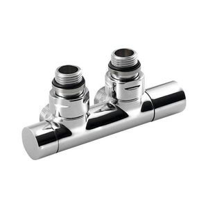 Sapho - Set de robineți pentru racord central TWIN, crom lucios imagine