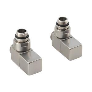 Sapho - Set de racordare pentru robineți unghiulari CUBE, 2 buc., inox periat imagine