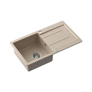 Samona - Chiuvetă de bucătărie SAMONA 77x44 cm granit/bej imagine