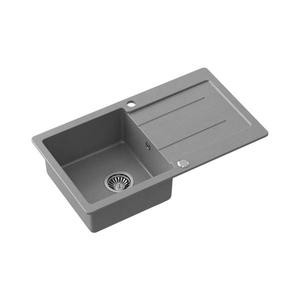 Samona - Chiuvetă de bucătărie SAMONA 77 x 44 cm, granit, gri imagine