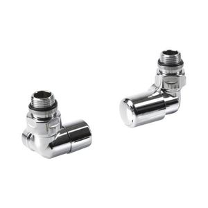 Aqualine - Set de racordare pentru robineți unghiulari FIRST, dreapta, crom lucios imagine