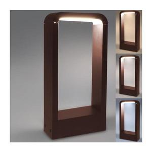 Brilagi - Lampă LED de exterior BARI, 7W, 230V, 3000/4000/6000K, maro, IP54, 30 cm imagine