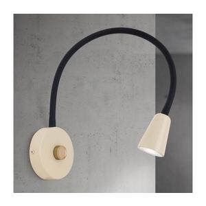 Orion - Aplică de perete flexibilă DOTTY, dimerizabilă, 1xGU10/10W/230V, bej/negru imagine