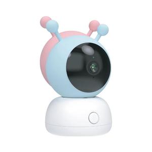 iGET 75020825 - Monitor video inteligent pentru bebeluși 2K, 5V, Wi-Fi, roz/albastru imagine