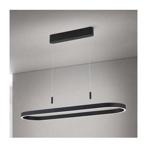 Orion - Lustră LED suspendată pe cablu CARRARA, 80W/230V, 2700/3000/4000K, negru imagine