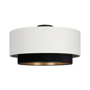 Plafonieră NATIA 1xE27/60W/230V alb/negru imagine