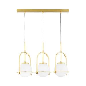 Jupiter 1917 - Lustră suspendată pe cablu ROSSO 3xE27/15W/230V aurie imagine