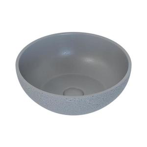 BATH DELUXE 06-039-19-23-00 - Lavoar pentru blat BERGEN, diam. 39 cm, beton/gri imagine