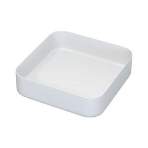 Lavoar pentru blat LJORDAL 40x40 cm, oțel/alb - BATH DELUXE 06-040-17-01-00 imagine