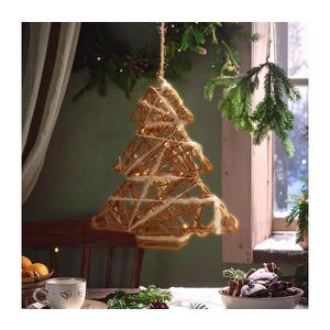 Brilagi - Brăduț decorativ de Crăciun LED, 34x31 cm, alimentare 2xAA imagine