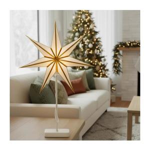 Brilagi - Stea LED de Crăciun, 66 x 40 cm, alimentare 3x AA imagine