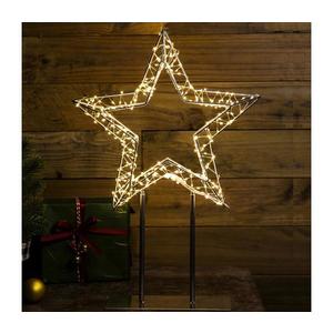 Brilagi - Decorațiune LED de Crăciun pentru exterior, stea, LED/3, 6W/230V, IP44, 44x30 cm imagine