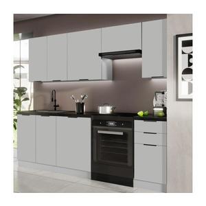 Set bucătărie PEARL, 240 cm, gri imagine