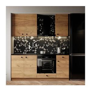 Set de bucătărie CLAIRE 180 cm, stejar craft imagine