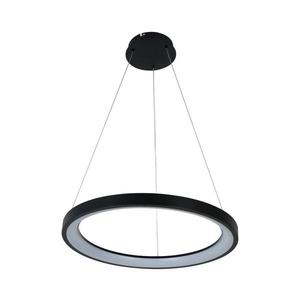 Brilagi - Lustră LED dimabilă pe cablu FALCON SLIM LED/42W/230V Ø 50 cm negru +telecomandă imagine