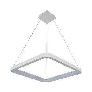 Brilagi - lustra suspendată pe cablu FALCON SLIM LED dimabil/50W/230V 50x50 cm alb + telecomandă imagine