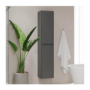 Dulap de baie TRONDHEIM, 174 cm, antracit imagine